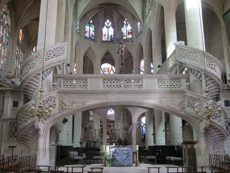 St Etienne du Mont rood-screen