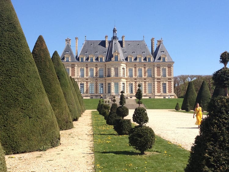 Chateau Sceaux Yellow dress