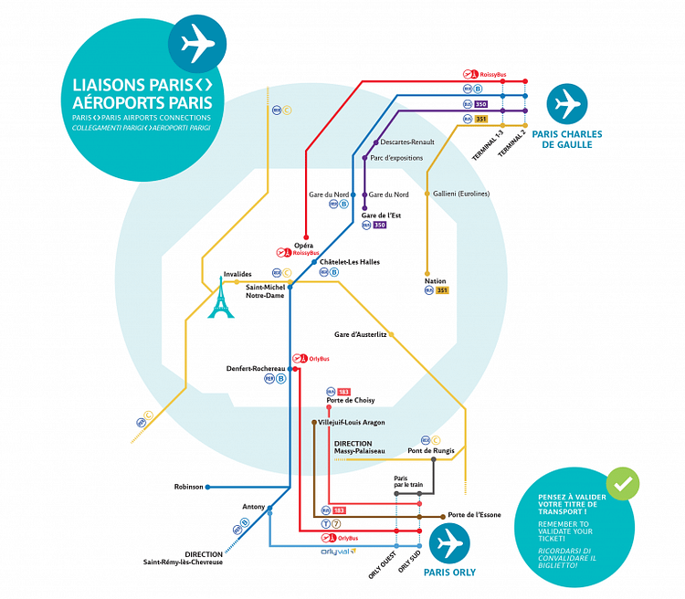 Airports Access Map